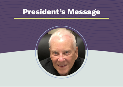 President’s Letter: Involvement Equals Excellence